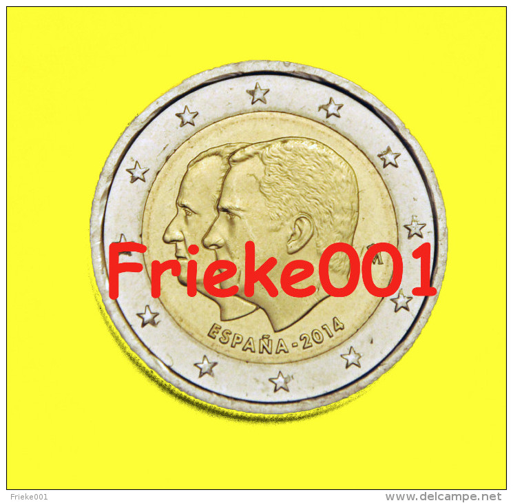 Spanje - Espagne - 2 Euro 2014 Comm.(Felipe) - Spain