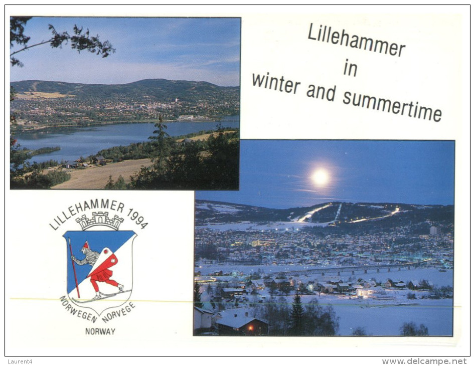 (330 M+S) Norway - Winter Olympic Games Lillehammer - Jeux Olympiques