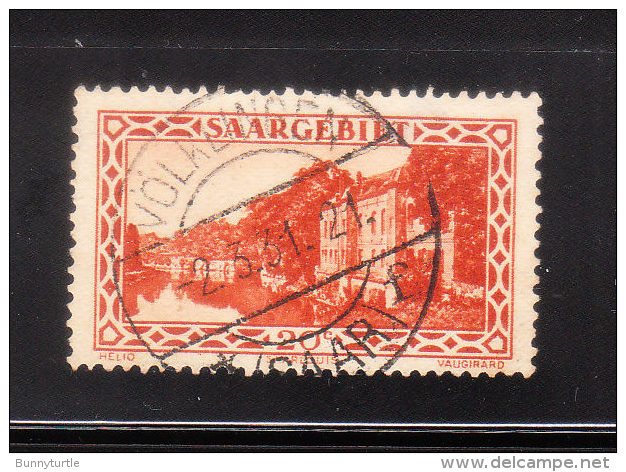 Saar 1927-32 Scenery 20c Used - Usados