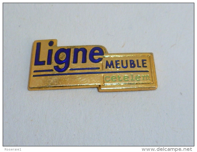 Pin's CETELEM, LIGNE MEUBLE - Banques