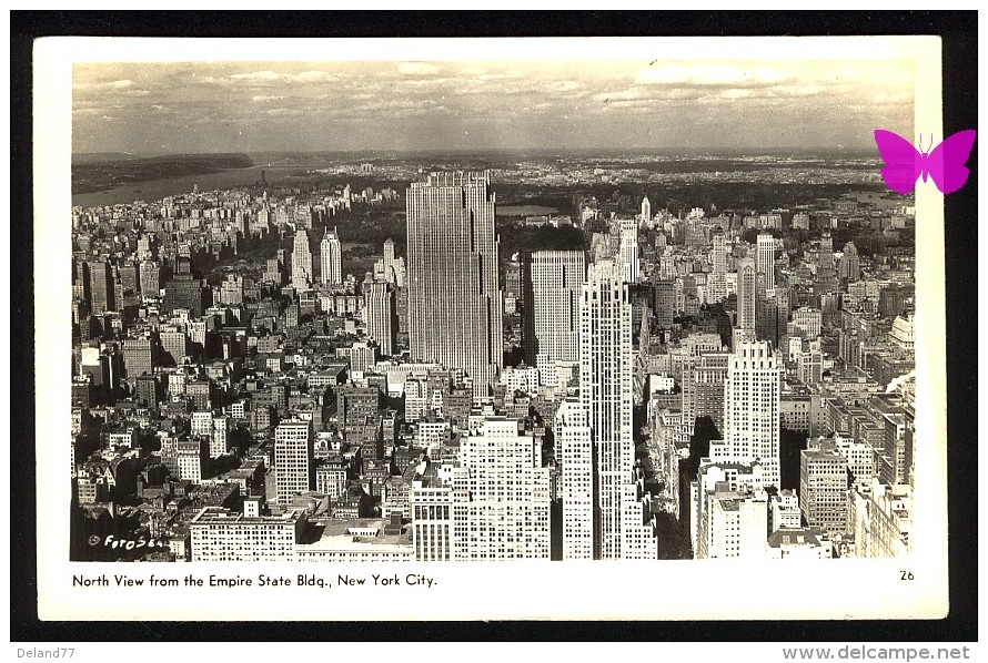 NEW YORK City - North View From The Empire State Bldg - Empire State Building