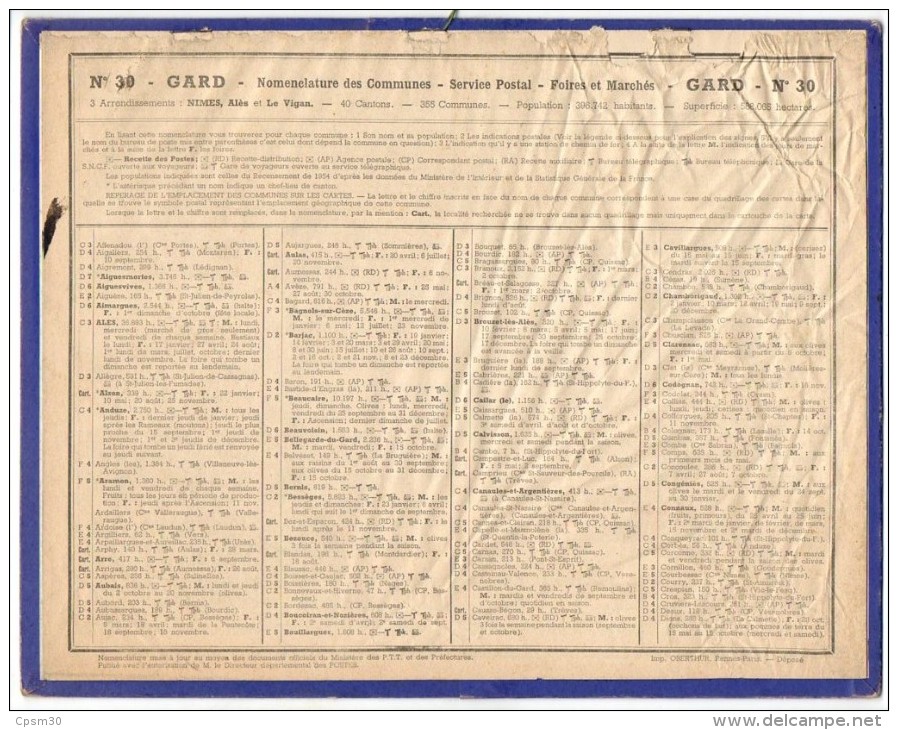 CALENDRIER GF 1948 - Lille Le Beffroi (dessin De Pierre Trepot ??) - Imp Oberthur - Grand Format : 1941-60