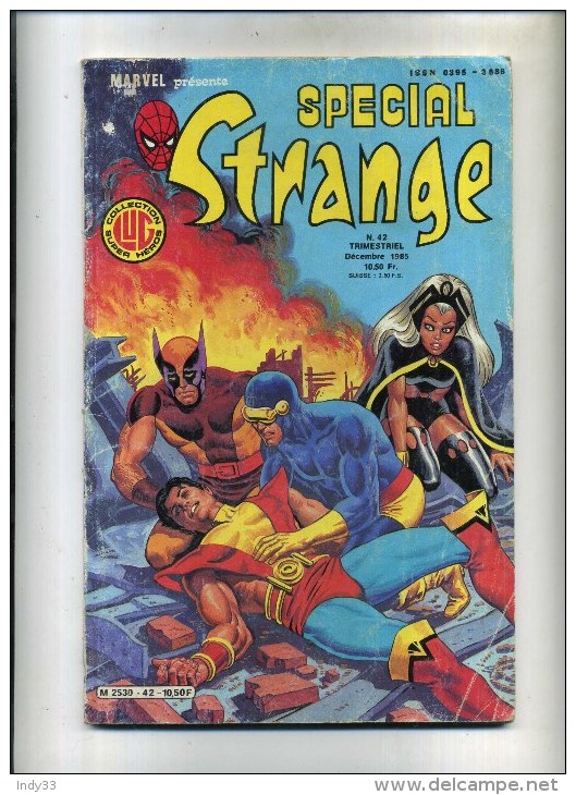 - SPECIAL STRANGE N°42 . 1985 . - Special Strange