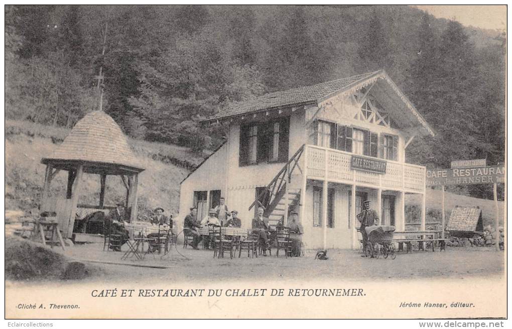 Retournemer      88    Café Restaurant Du Chalet - Autres & Non Classés