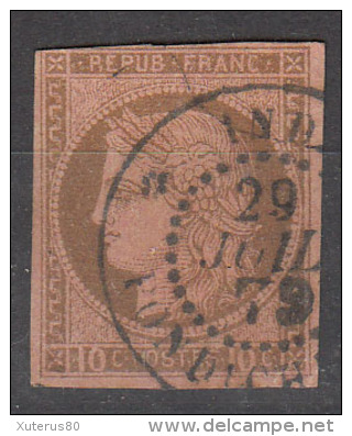 #72# COLONIES GENERALES N° 18 Oblitéré Pondichéry (Inde) - Ceres