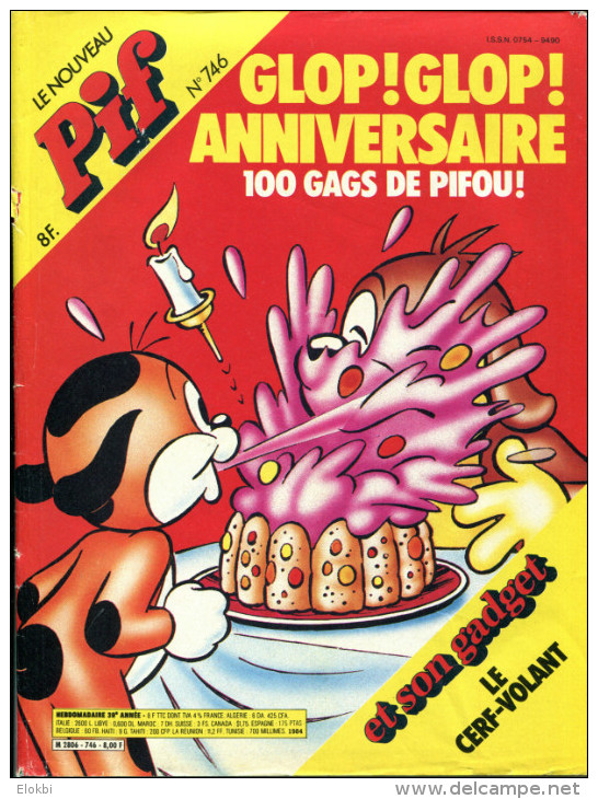 Pif Gadget N°746 (Vaillant 1984) - Pif Gadget