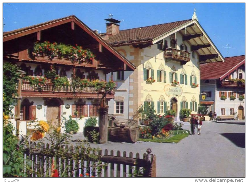 Torwang Am Samerberg - Dorfplatz - Bayerische Alpen - Obb. 1146 - Formato Grande Viaggiata - Rosenheim