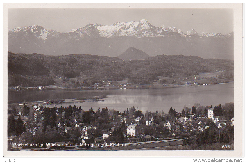 AK Pörtschach Am Wörthersee Mit Mittagskogel (10603) - Pörtschach