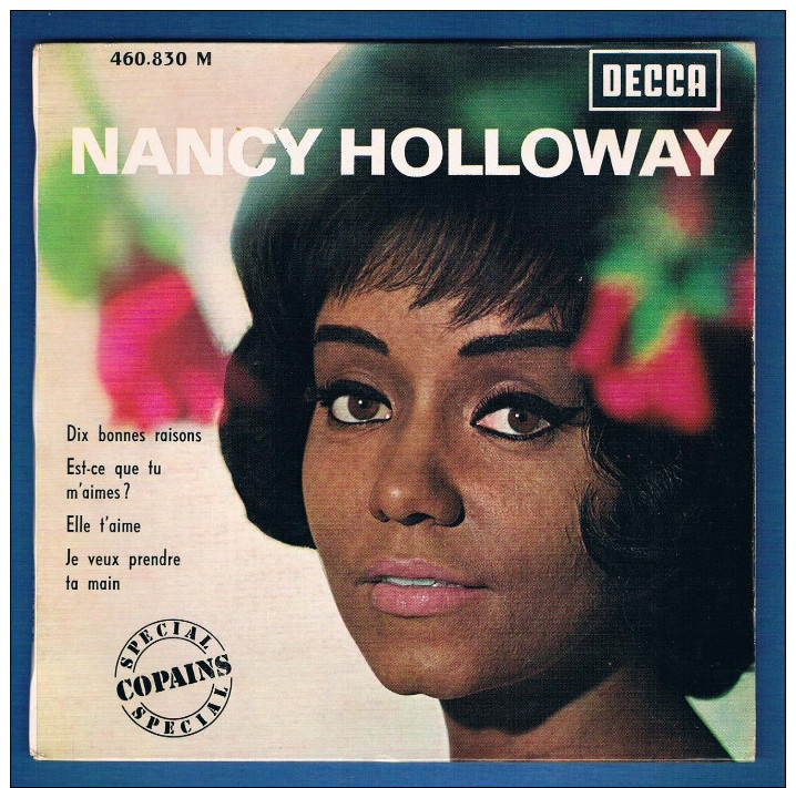 NANCY HOLLOWAY - VINYLE 45 Tours - Réf. 460.830 M - DECCA - Année 1964 - Autres - Musique Française