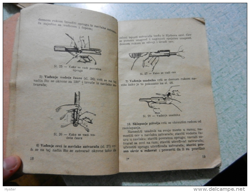 PRIRUCNIK - PREDVOJNICKU OBUKU OMLADINE 1950 - Slav Languages