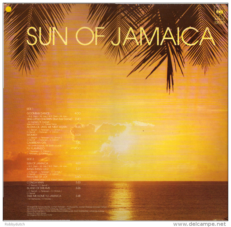 * LP *  GOOMBAY DANCE BAND - SUN OF JAMAICA (Holland 1980) - Wereldmuziek