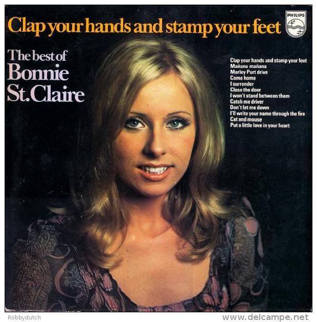 * LP *  BONNIE ST. CLAIRE - CLAP YOUR HANDS AND STAMP YOUR FEET (Holland 1973) - Disco, Pop