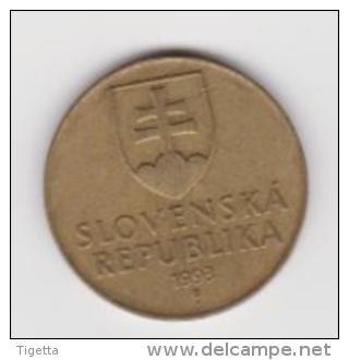 SLOVACCHIA  10 KORONE ANNO 1993 - Slovaquie