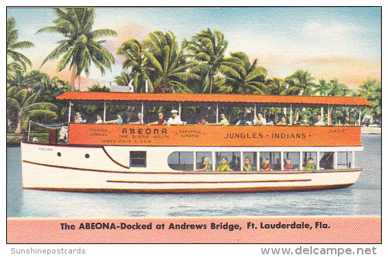 Forida Fort Lauderdale Abeona Sightseeing Boat - Fort Lauderdale