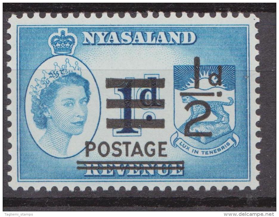 Nyasaland, 1963, SG 188, Mint Hinged - Nyassaland (1907-1953)