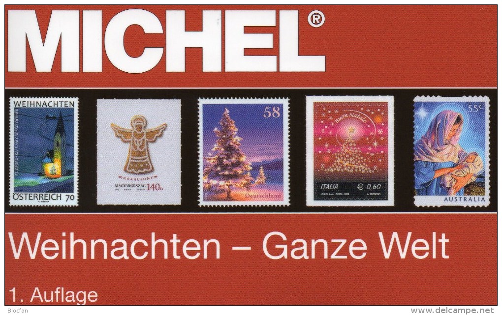 Erstauflage MICHEL Motiv Weihnachten 2015 ** 60€ Topic Stamp Catalogue Christmas Of All The World ISBN 978-3-95402-106-2 - Tijdschriften & Catalogi