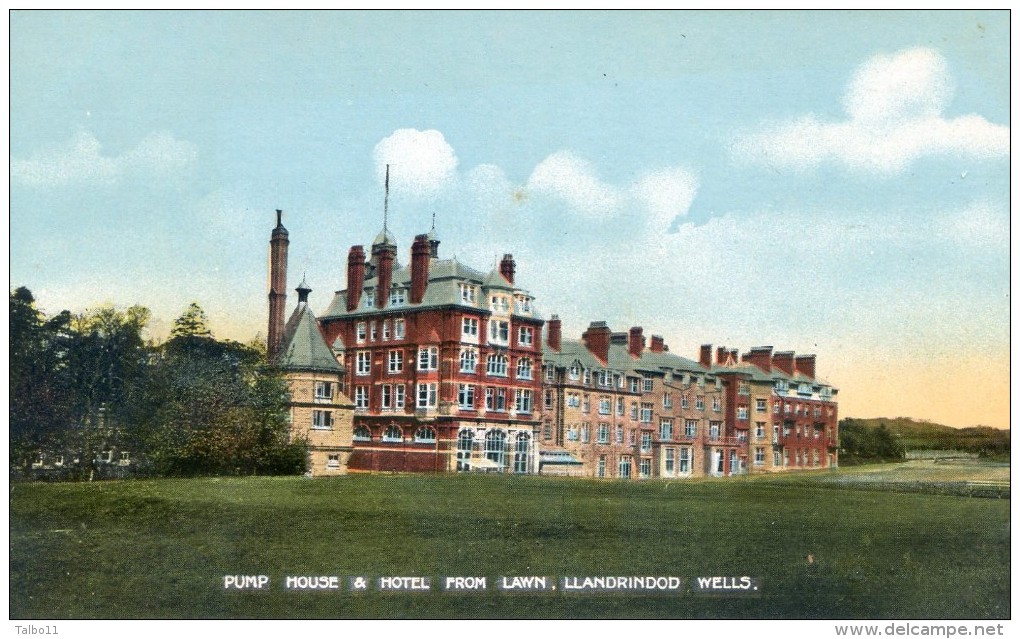 Lot De 12 Cartes De Llandrindoo Wells - Hotel Beaufort, Metropole, Gwalia, Pump, Alpine Brifge , Spa Raod Temple Street - Radnorshire