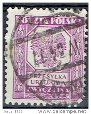 POLAND # STAMPS FROM YEAR 1933   STANLEY GIBBONS O295 - Officials