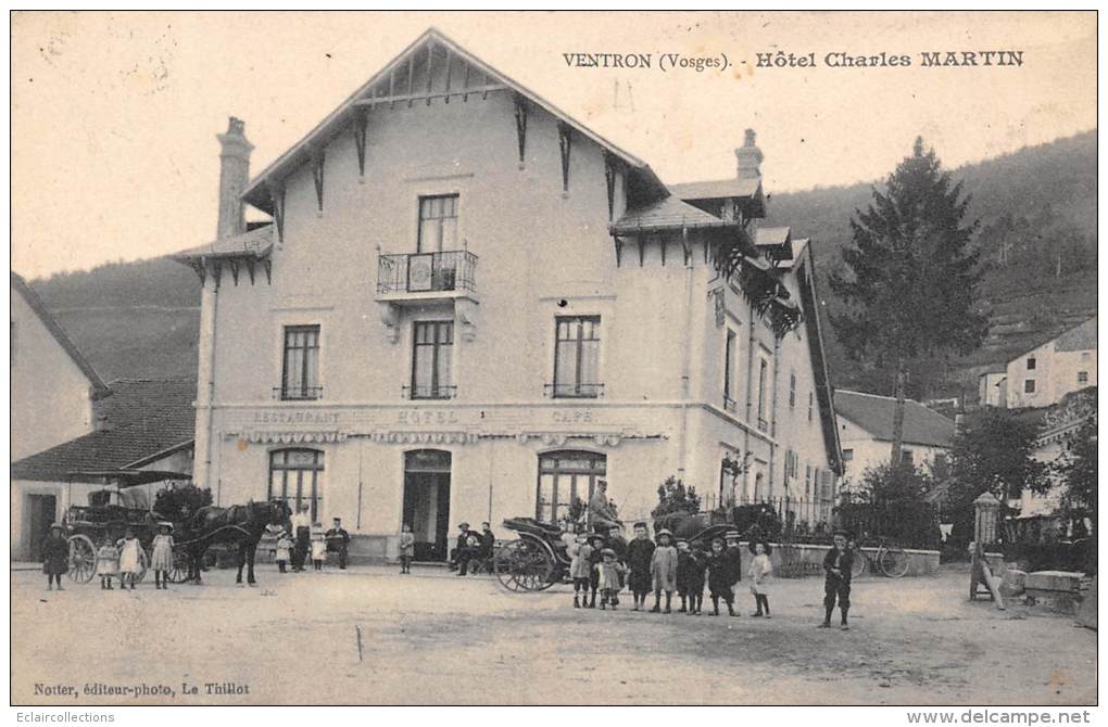 Ventron     88    Hôtel Charles Martin   ( Voir Scan) - Andere & Zonder Classificatie