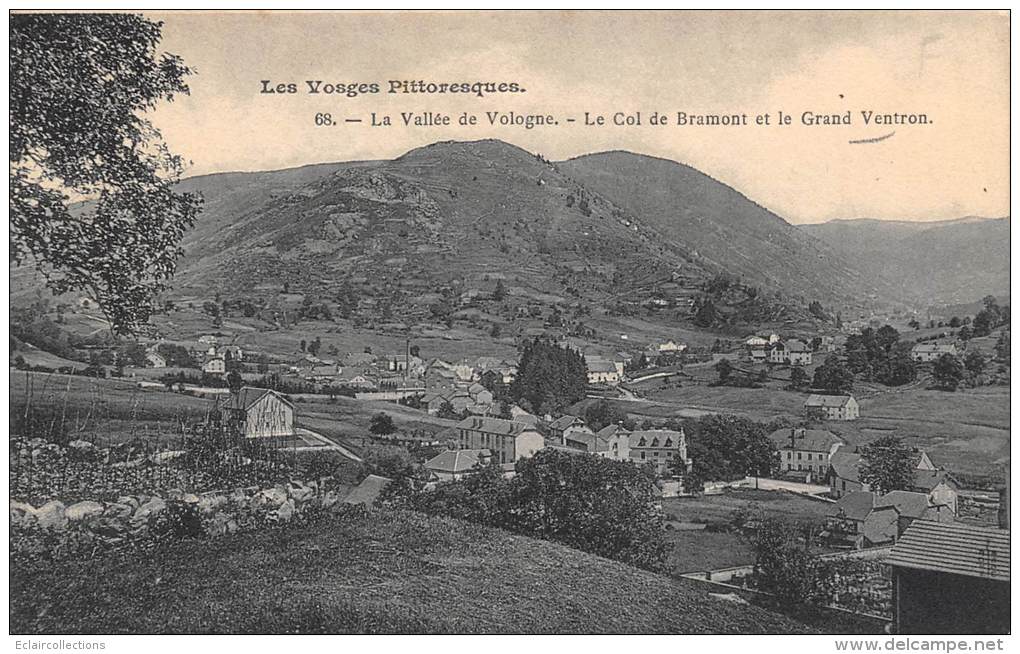 Ventron      88     Vue Générale  Et Col Du Bramont  ( Voir Scan) - Andere & Zonder Classificatie