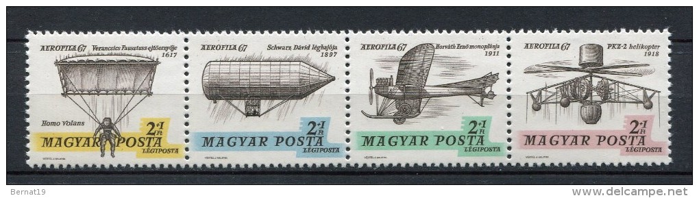 Hungary 1967. Yvert A 292-95 ** MNH. - Unused Stamps