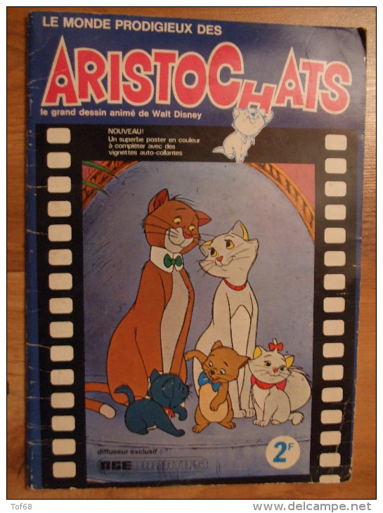 Album Ageducatifs 1971 Les Aristochats Complet Sans Poster - Albums & Catalogues