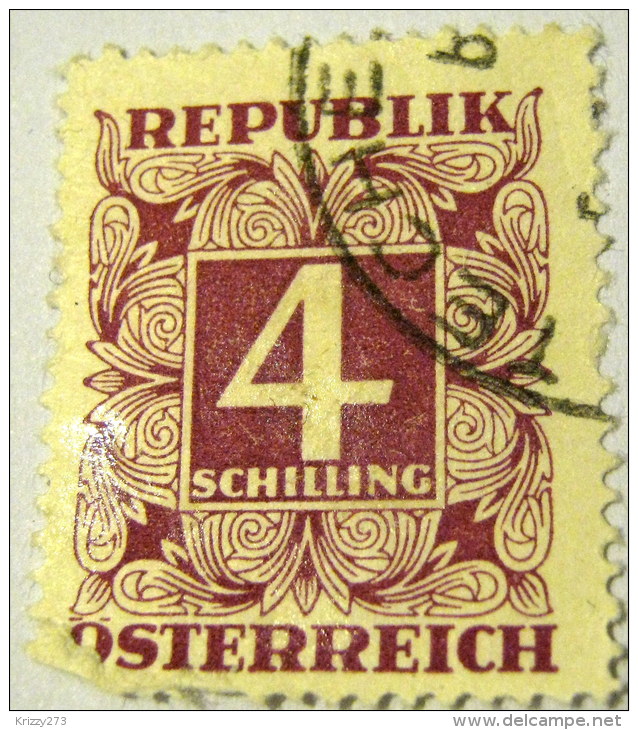 Austria 1949 Postage Due 4s - Used - Taxe