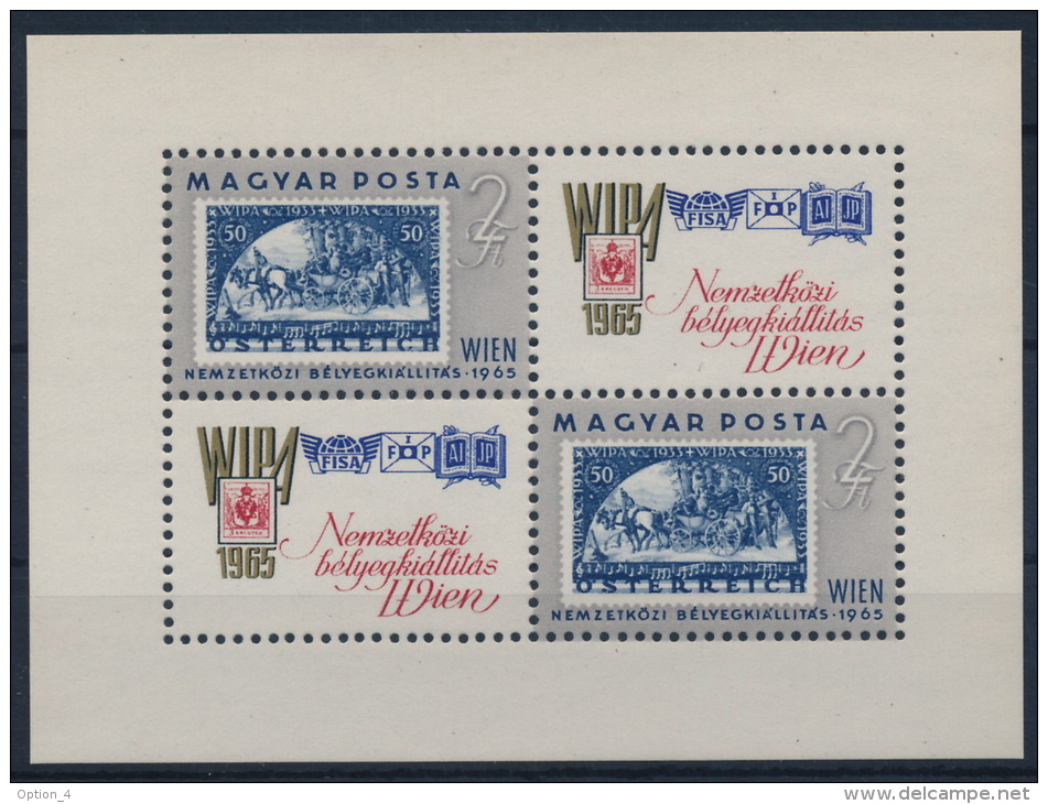 **Hungary 1965 Mi 2125 A Block 47A WIPA MNH - Ungebraucht