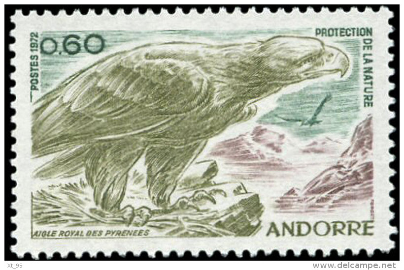 Andorre - N°219 - ** - Neuf Sans Charniere - Aigle Royal - Neufs