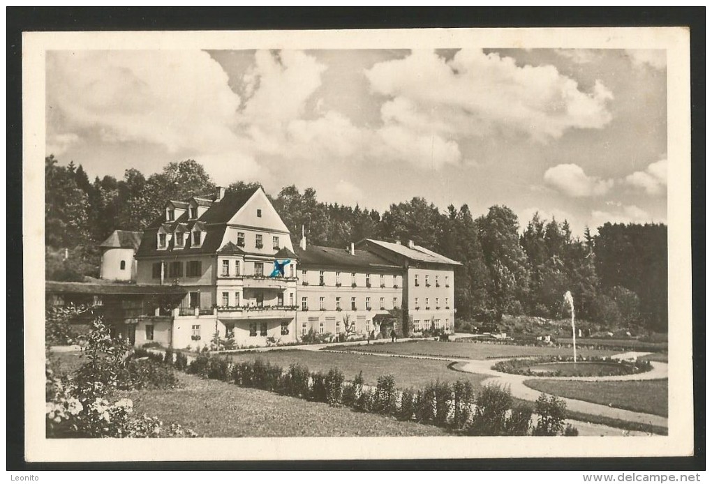 WARTENBERG Sanatorium München Moosburg Freising Notopfer 1954 - Moosburg
