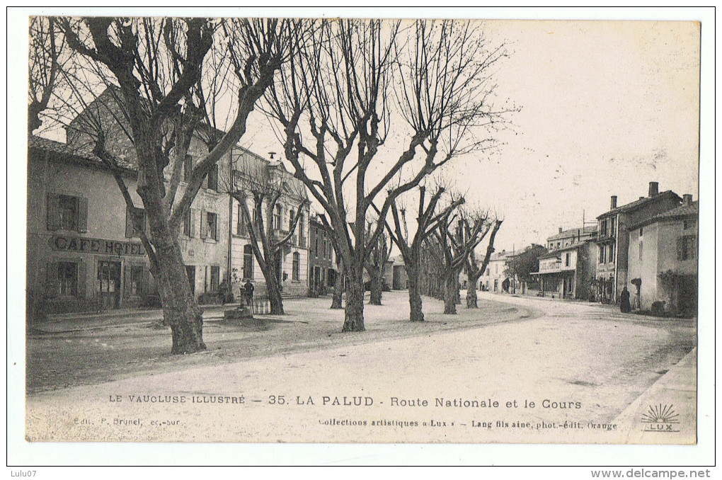 Lot 2 Cartes  Lapalud   Courrier Militaire      Le  Boulevard Et Le  Casino    Lang Fils Ainé - Lapalud