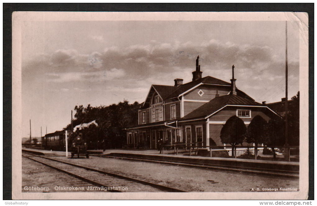 DB3200 - GÖTENBORG - OLSKROKENS JÄRNVÄGSSTATION - Suède