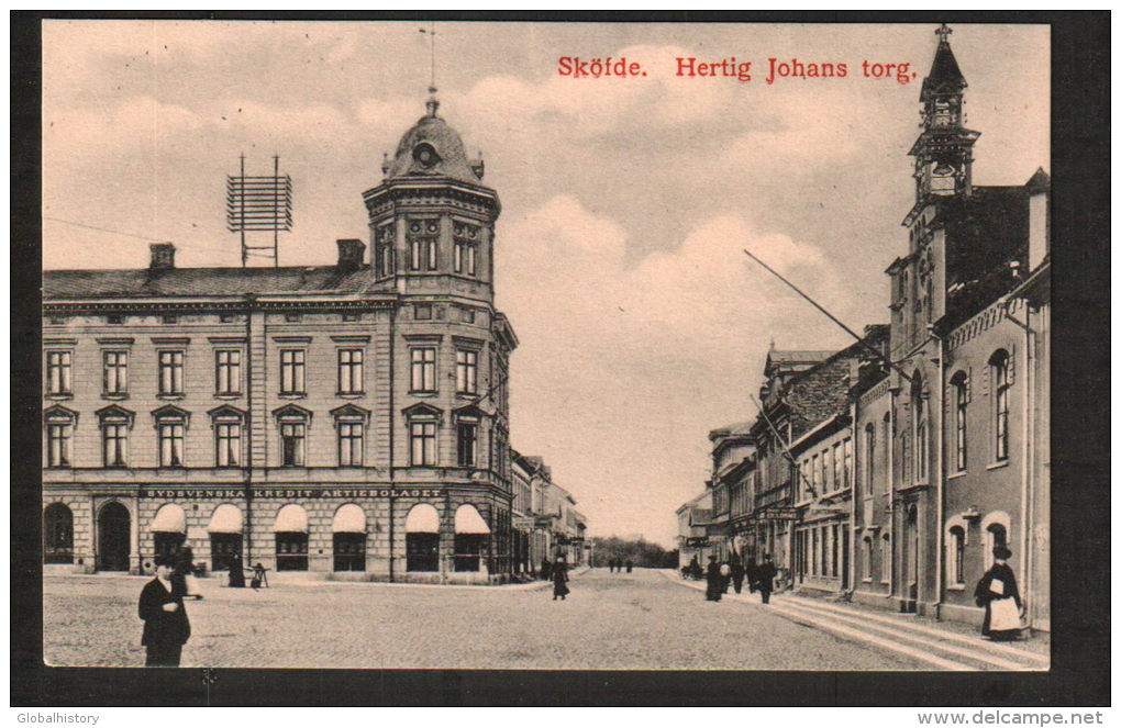 DB3202 - SKÖFDE - HERTIG JOHANS TORG - Suède