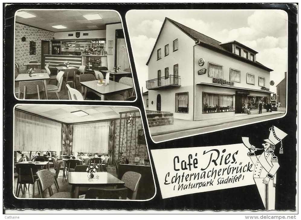 ALLEMAGNE . ECHTERNACHERGRUCK .   CAFE RIES . .( NATURPARK SUDEIFEL ) - Bitburg