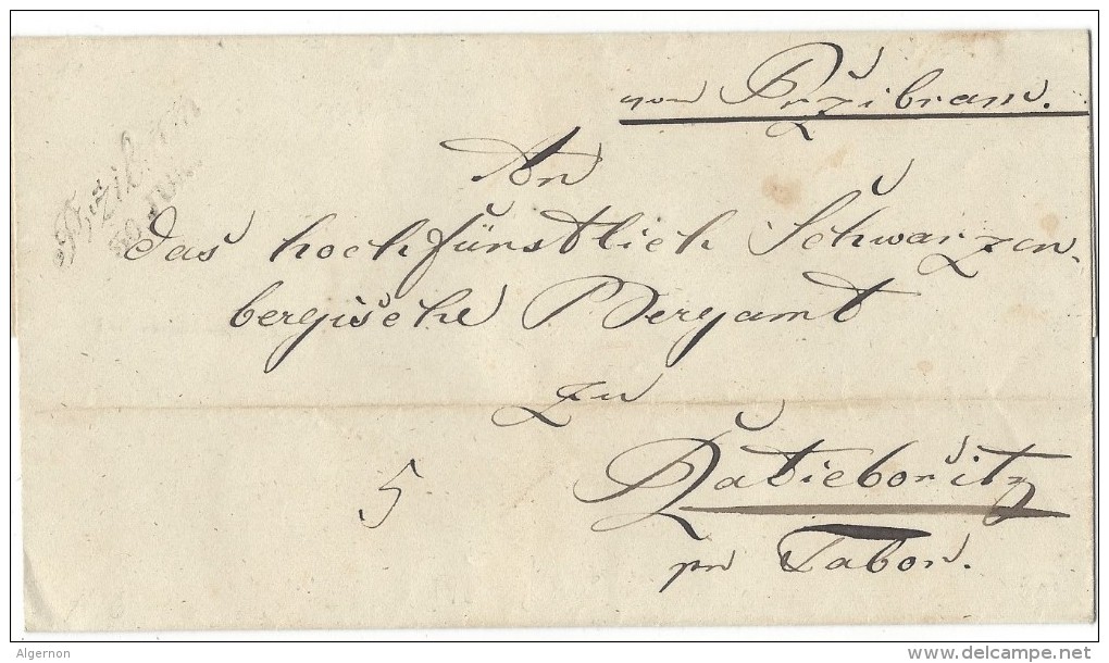 10995 - Lettre  PRZIBRAM 30.06.1848 - ...-1918 Préphilatélie