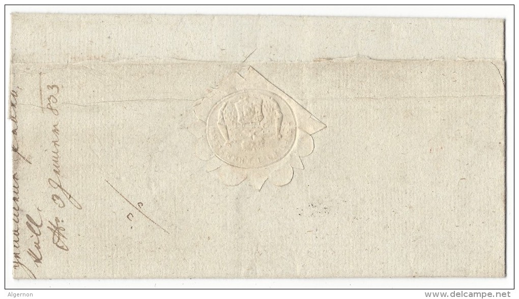 10997 - Lettre  KREMSIER 1833 - Lettres & Documents