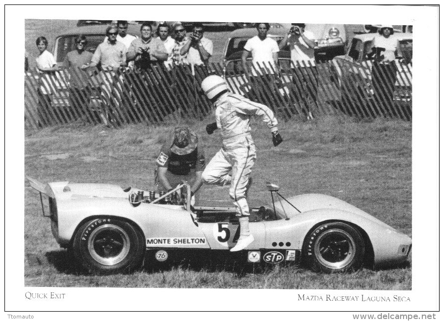 Laguna Seca 1969  -  Monte Shelton  -  McLaren Mk Ib Can-Am   -  CP - IndyCar