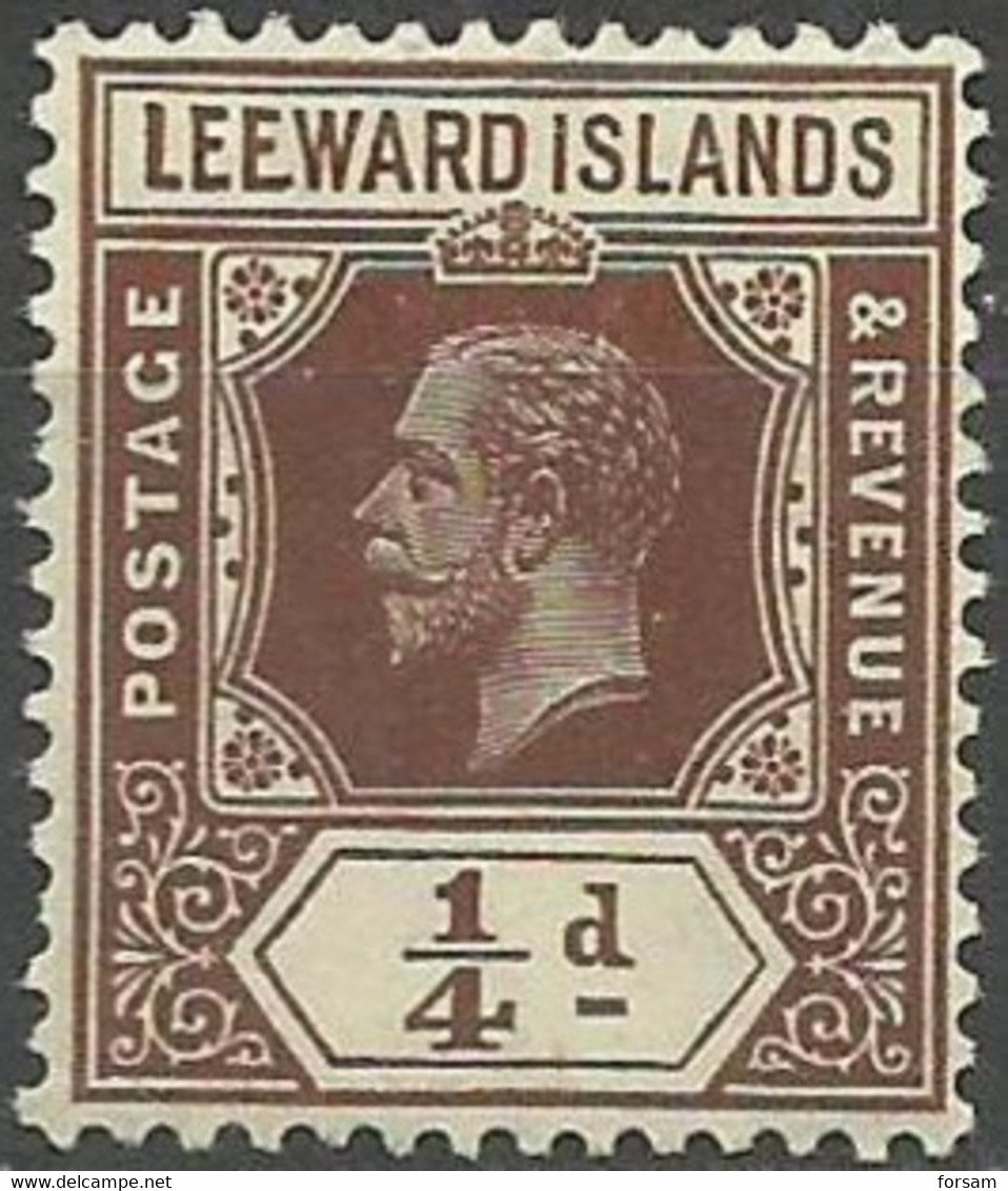 LEEWARD ISLANDS..1912..Michel # 46...MH. - Leeward  Islands