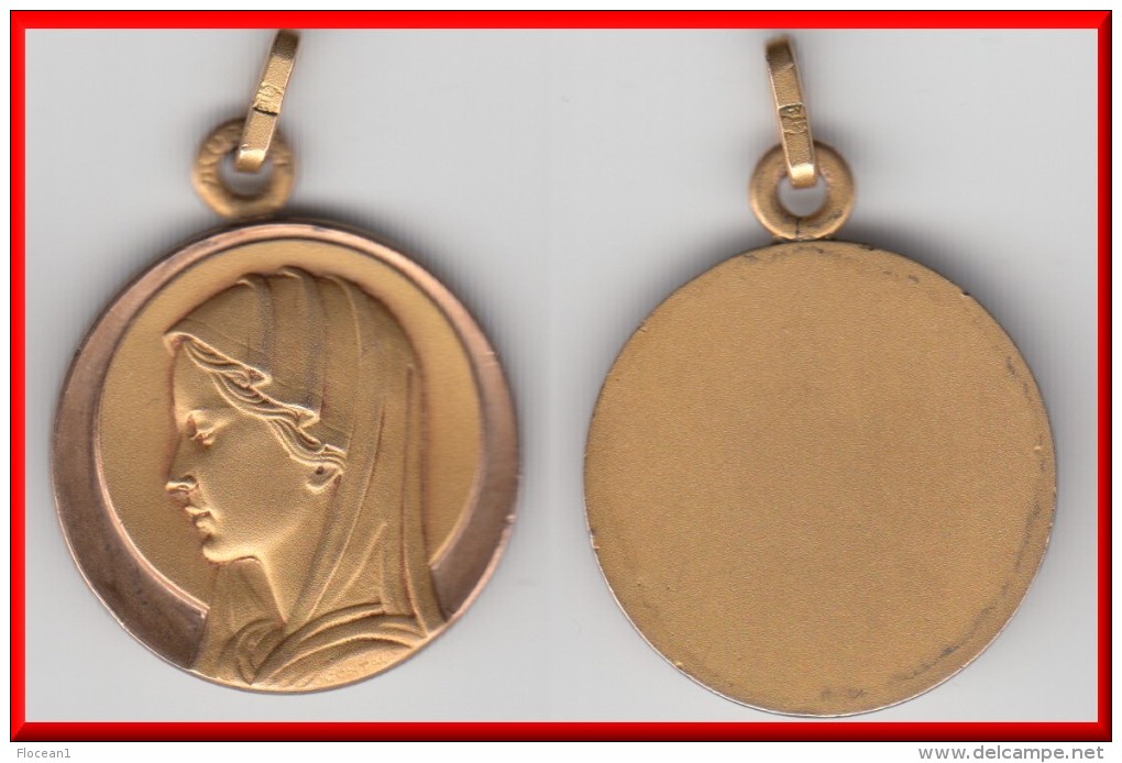 **** SUPERBE MEDAILLE PENDENTIF - SAINTE VIERGE PLAQUE OR - MURAT **** EN ACHAT IMMEDIAT !!! - Pendentifs