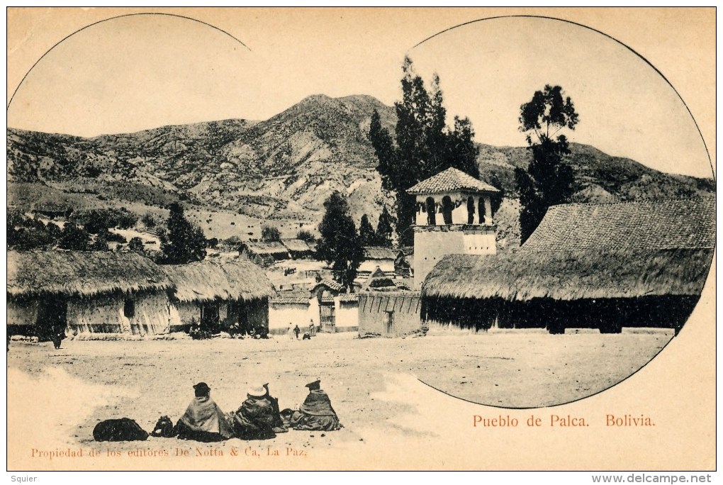 Palca, Pueblo, Iglesia - Bolivia