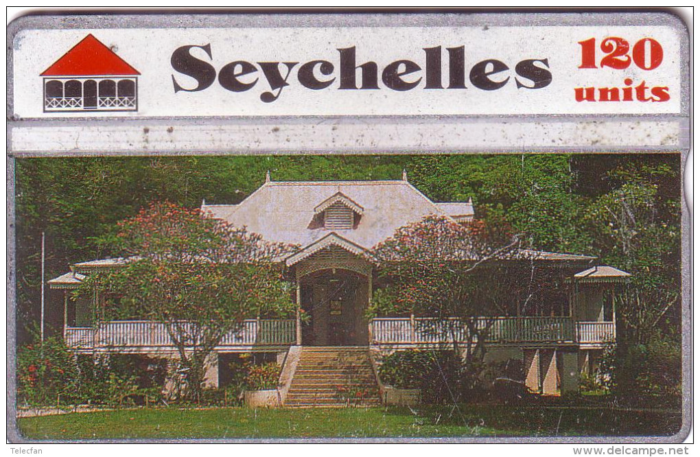 SEYCHELLES VIEILLE CASE CREOLE N° 504A.... 120U UT - Seychelles