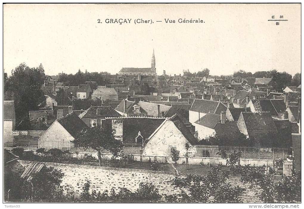 GRACAY - 18 - Vue Générale - VAN - - Graçay