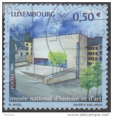 LUXEMBOURG  N°1596__ OBL VOIR SCAN - Gebraucht