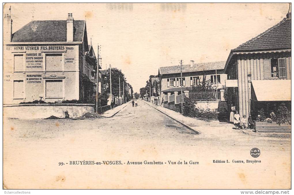 Bruyères En Vosges  88      Avenue Gambetta - Bruyeres
