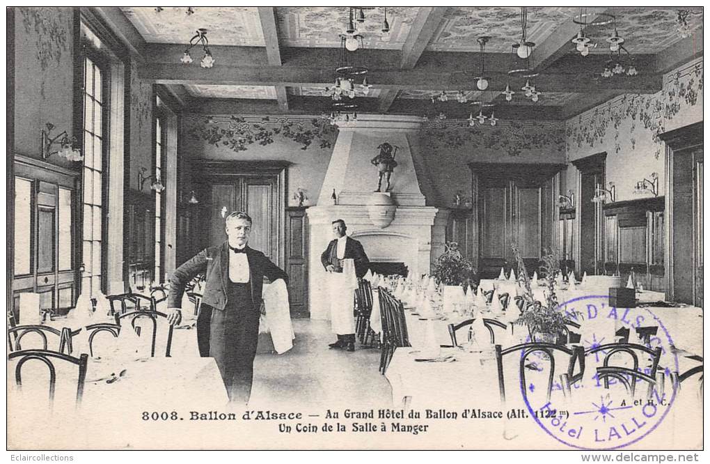 Ballon D'Alsace   88     Hôtel Lalloz-Martzloff   Un Coin De La Salle A Manger - Other & Unclassified