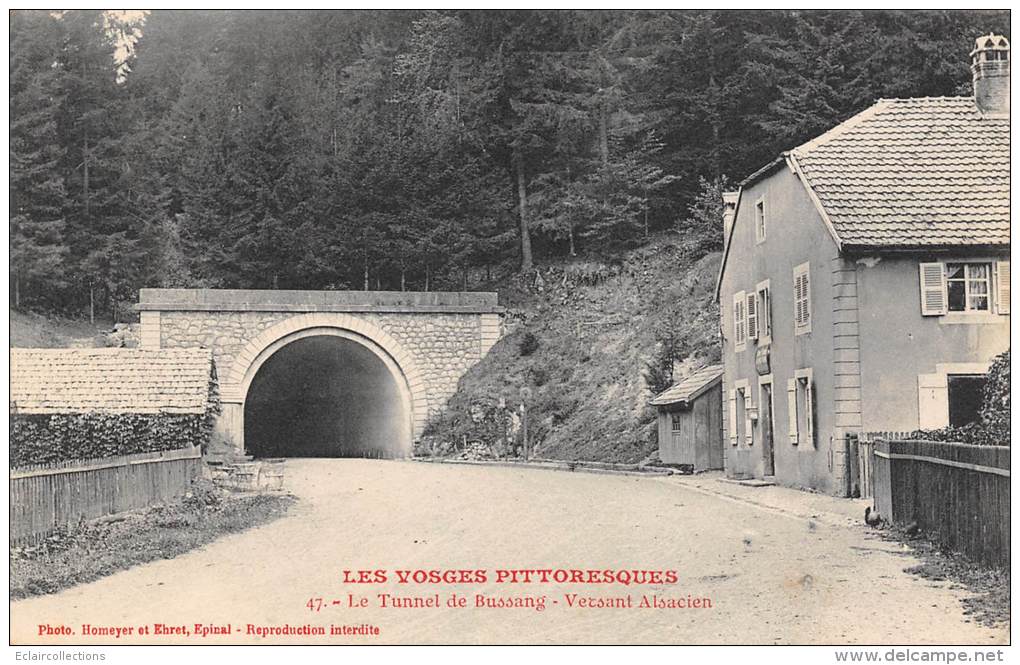 Bussang    88        Tunnel Et La Frontière - Bussang