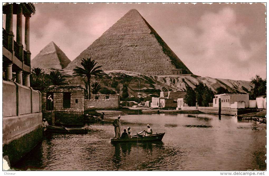 EGYPTE MENA VILLAGE AND GIZA PYRAMIDS - Andere & Zonder Classificatie