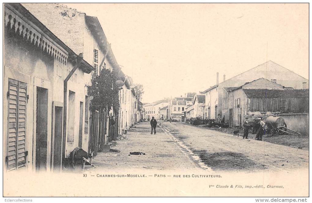 Charmes Sur Moselle    88       Pâtis.  Rue De Cultivateurs - Charmes