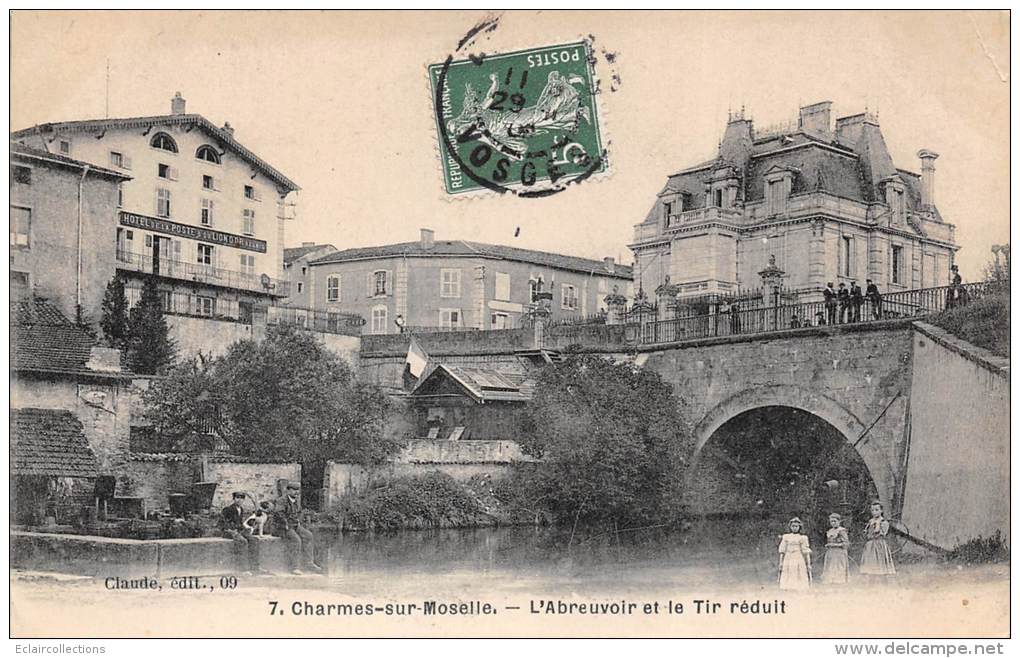 Charmes Sur Moselle    88       L'Abreuvoir Et Le Tir Réduit - Charmes