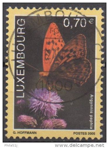 LUXEMBOURG  N°1635__ OBL VOIR SCAN - Used Stamps